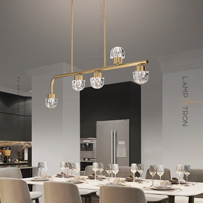 KIERSTEN — Реечные и рядные светильники и люстры — Lampatron.ru ...