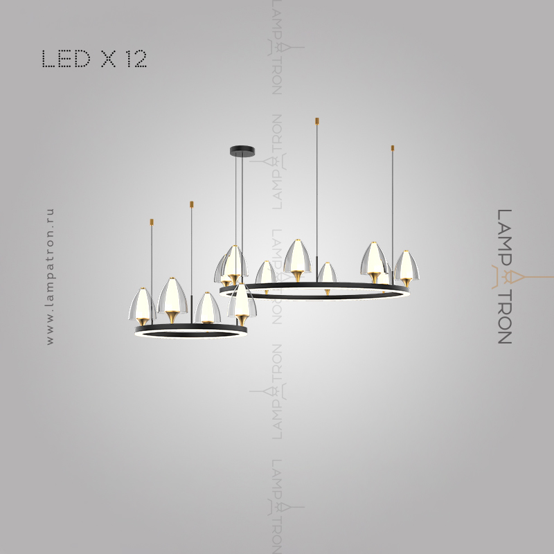 NANSY RING - Кольцевые люстры и светильники