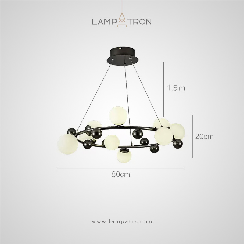 DONALD - Кольцевые люстры и светильники