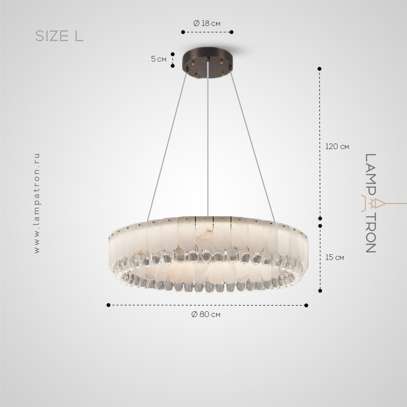 LIDVALD B - Кольцевые люстры и светильники