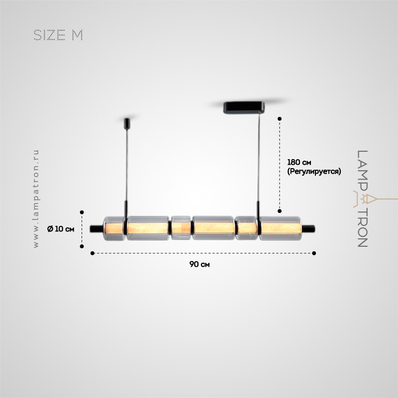 EVERIN LONG - Реечные и рядные светильники и люстры