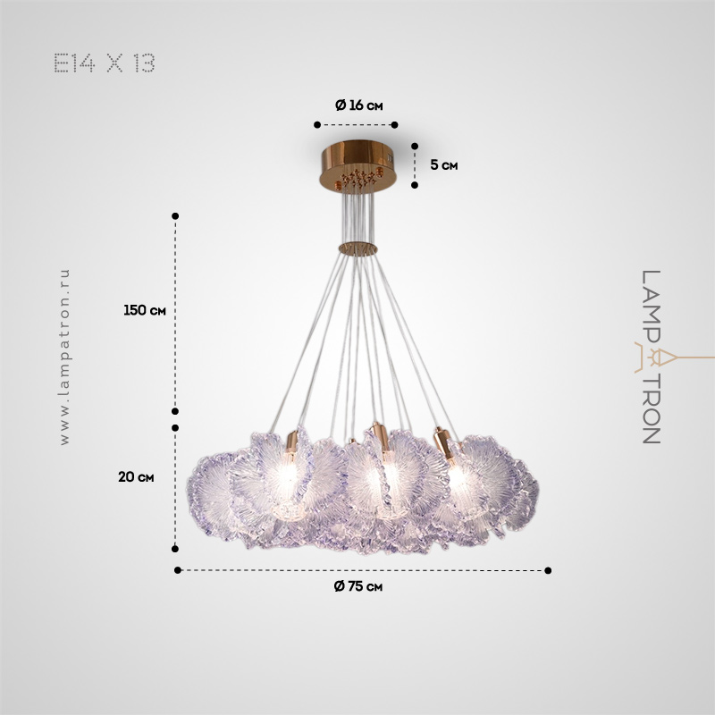 PETALS CH - Люстры