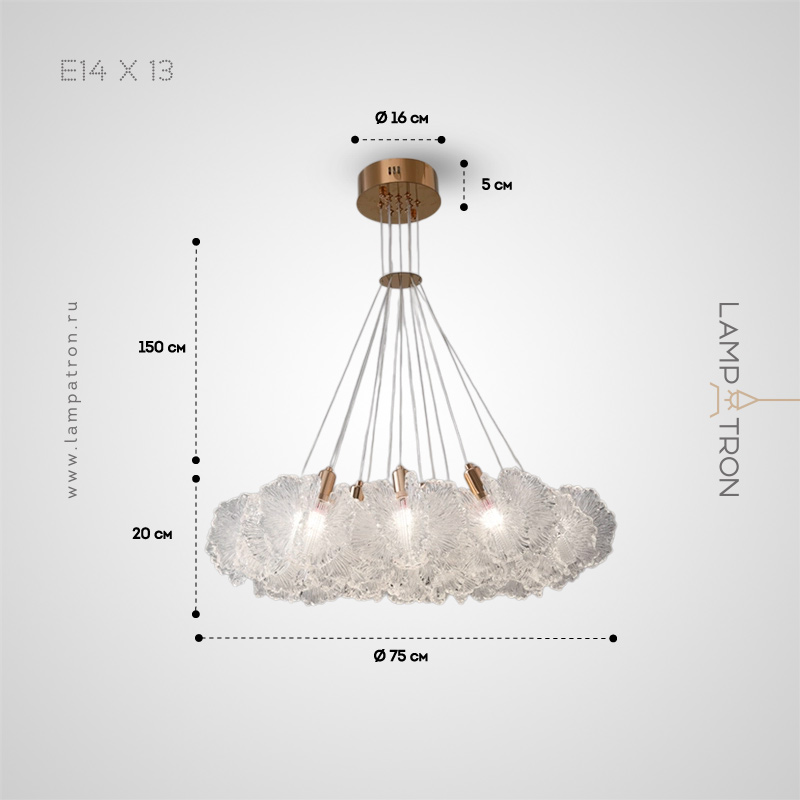 PETALS CH - Люстры