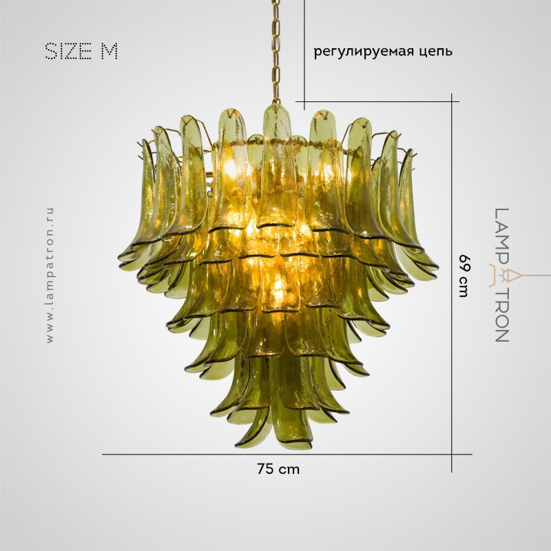 LOBBY GREEN - Люстры