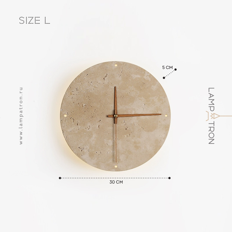 JOAR B CLOCK - Бра и настенные светильники