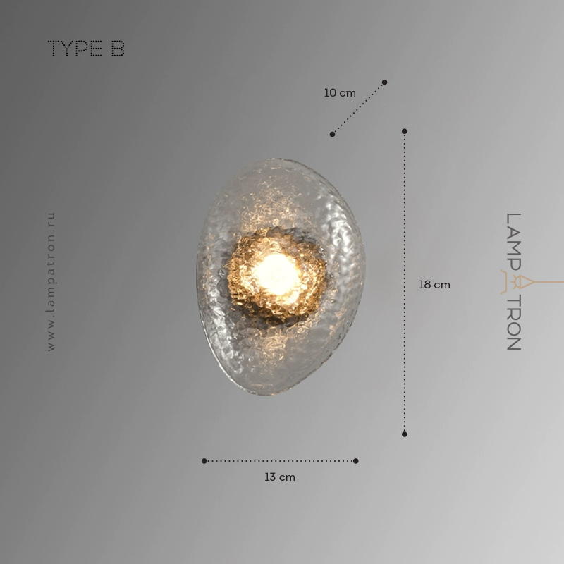 LINDIS FROST WALL - Бра и настенные светильники
