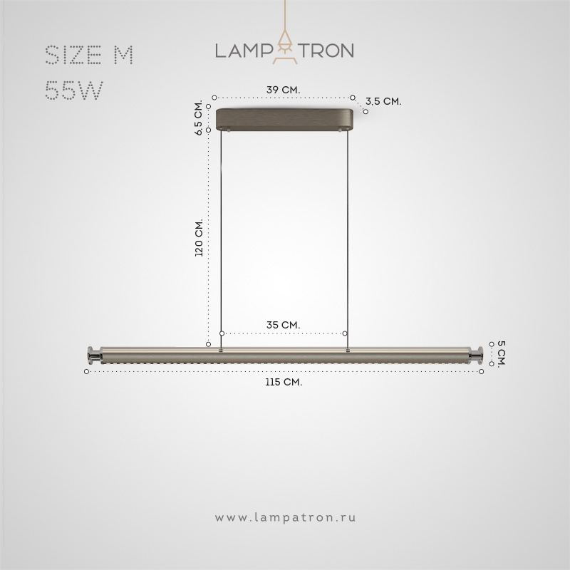 SWING - Реечные и рядные светильники и люстры