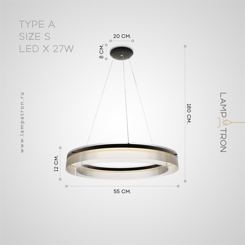 DANKERT - Кольцевые люстры и светильники