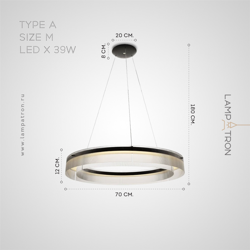 DANKERT - Кольцевые люстры и светильники