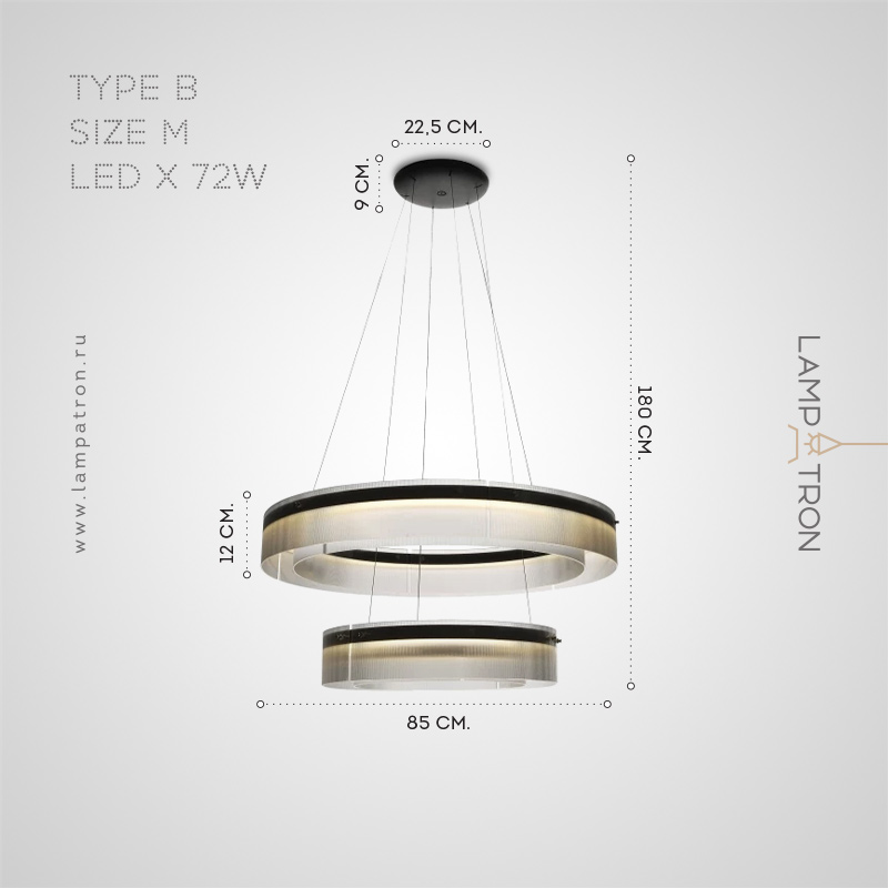 DANKERT - Кольцевые люстры и светильники