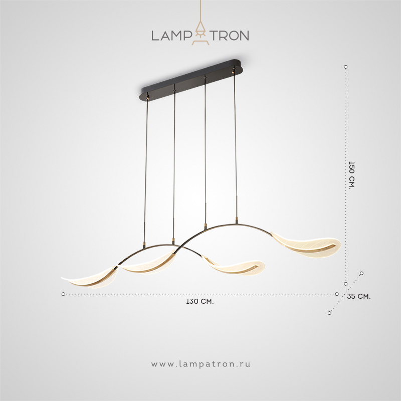 NOVEMBER LONG - Реечные и рядные светильники и люстры