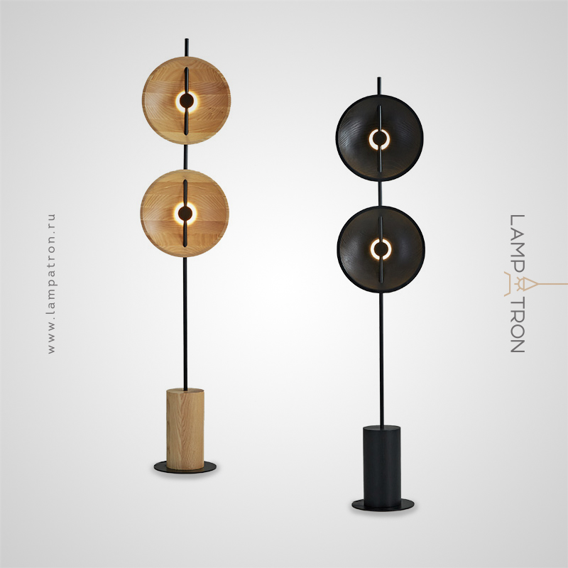DELANO WOOD FL - Торшеры