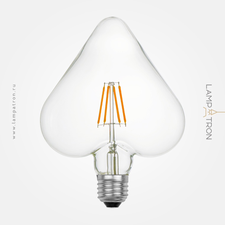 Сердце 4W - Лампы Эдисона LED