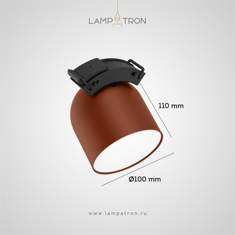HEAD BLUR RED 10W - Светильники